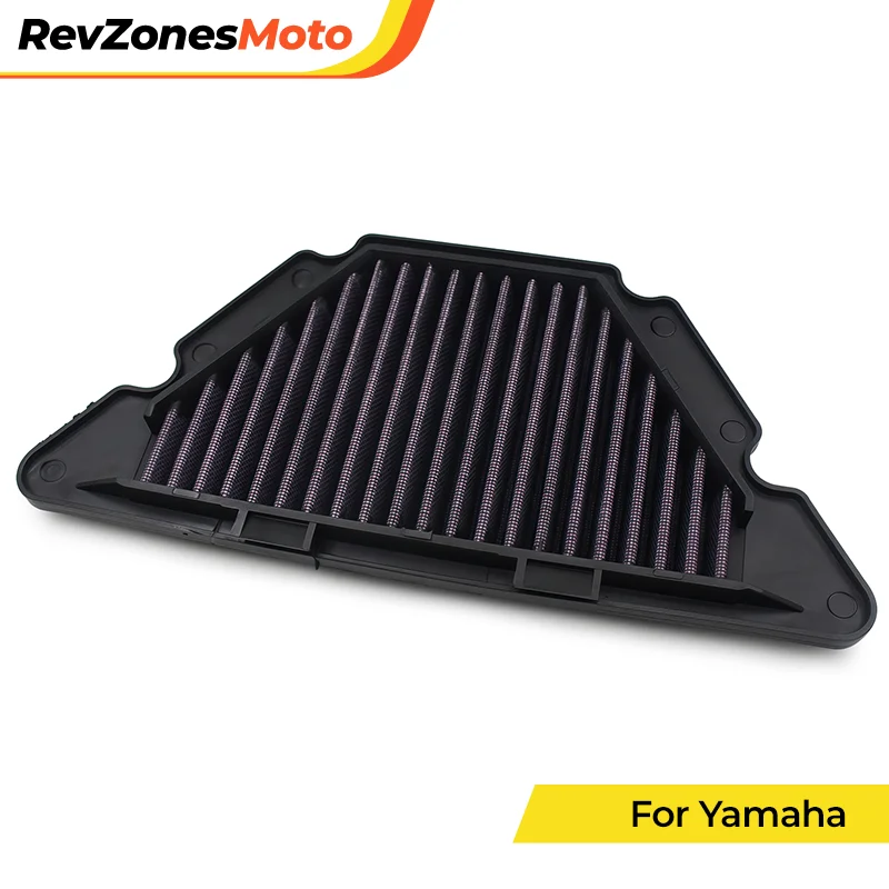 Фото Высокопроизводительный воздушный фильтр для мотоциклов Yamaha XJ6 XJ6F XJ6N FZ6R XJ6 Diversion F 2009-2016, аксессуары для очистителя воздуха №3
