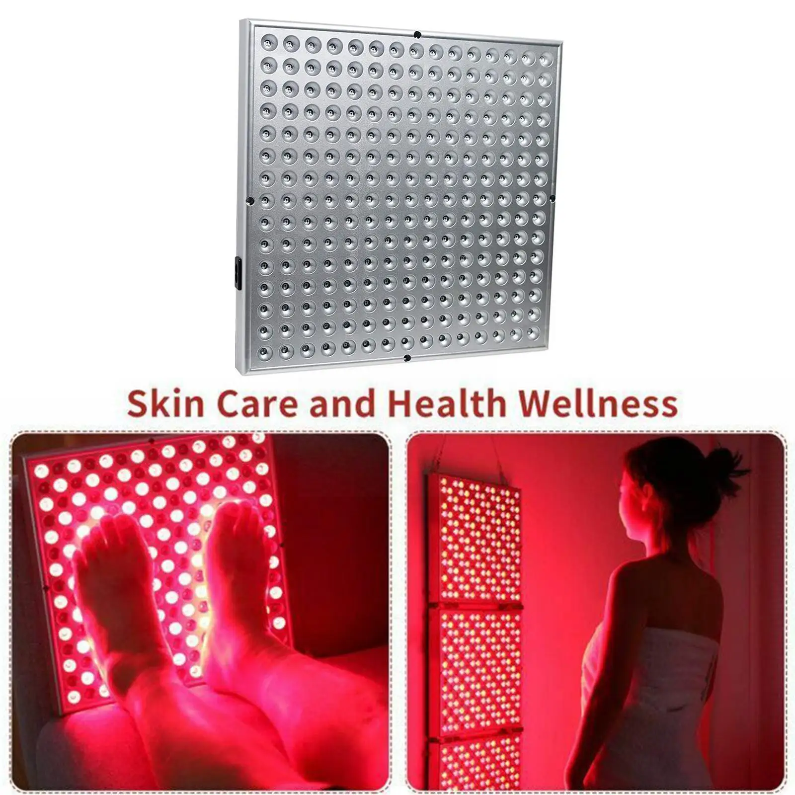 

225 LEDs 45W Red Led Light Therapy Beauty Lamp Anti Aging Near Infrared Red Light 660nm 850nm Pain Relief For Full Body Ski N9G9