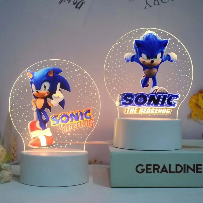

Cartoon Night Light SonicTheHedgehog Game Surrounding High-value Fashion Creative Hand-made Decoration Birthday Gift for Friends