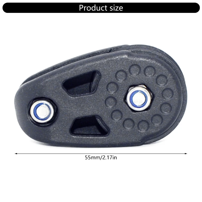 2 шт. шкив для каяка простая установка нейлоновые шкивы корабля яхты каноэ лодки