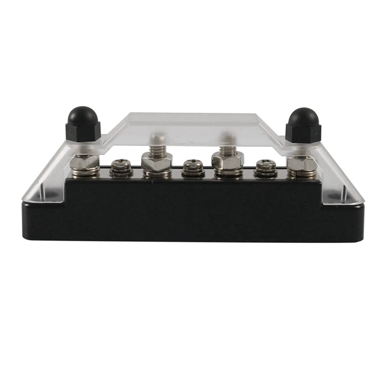 

2X Positive Negative Bus Bar Battery Power Distribution Block 4 X M6 Car Terminal Block Studs 3 X M4 Terminal Bus Screws