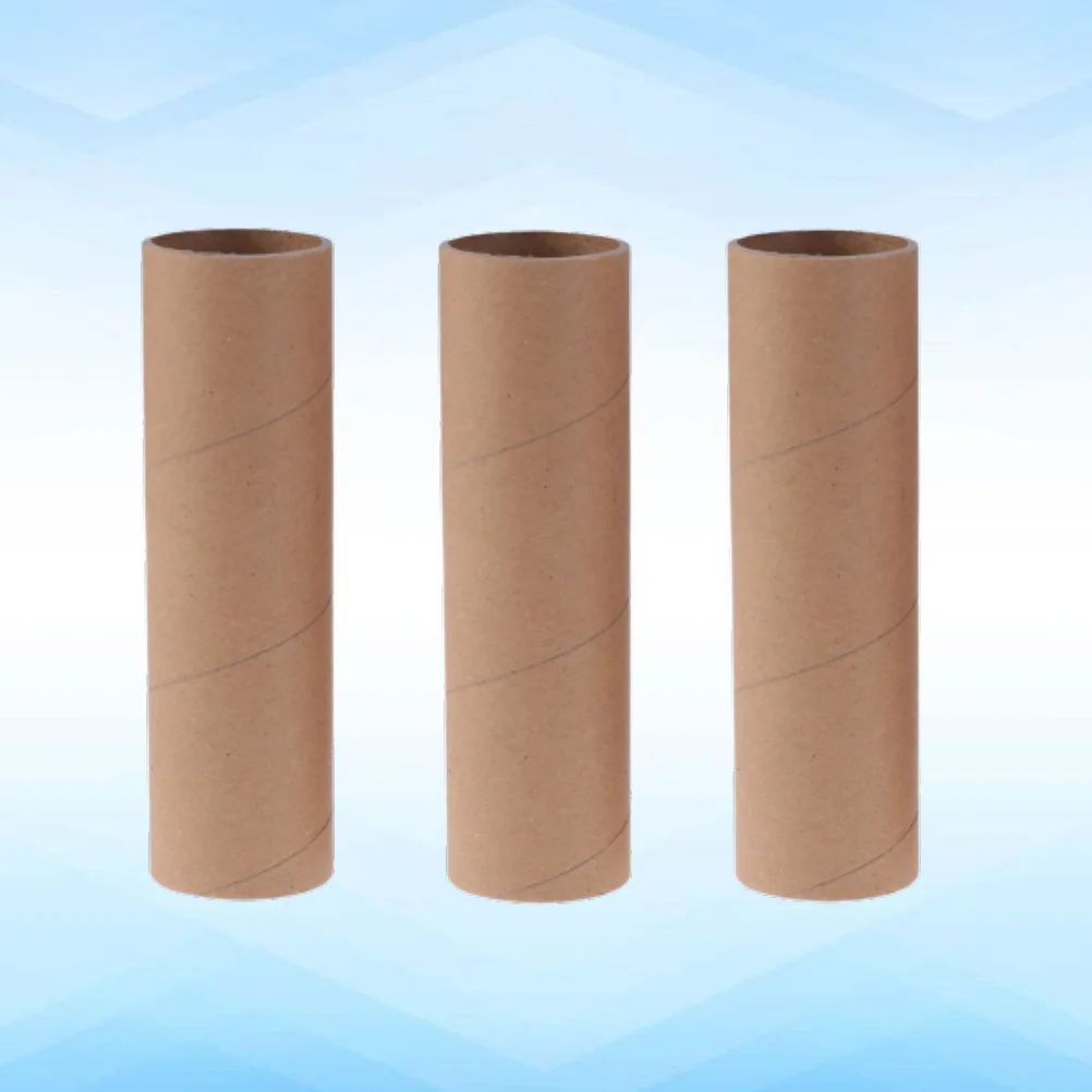 

30 Pcs White Paper Towel Roll Crafts Kraft Cardboard Mailing Tubes Shipping Toilet