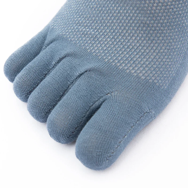 Летние хлопковые носки 5 пар принты в ассортименте