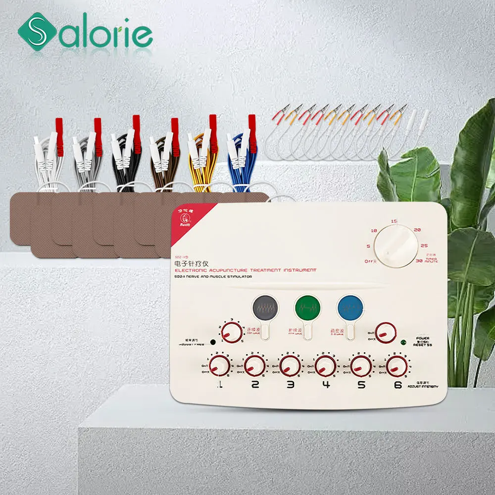 

Professional Electronic Acupuncture Ems Tens Massager Electroacupuncture Channel Output Physiotherapy Electrostimulator Massage
