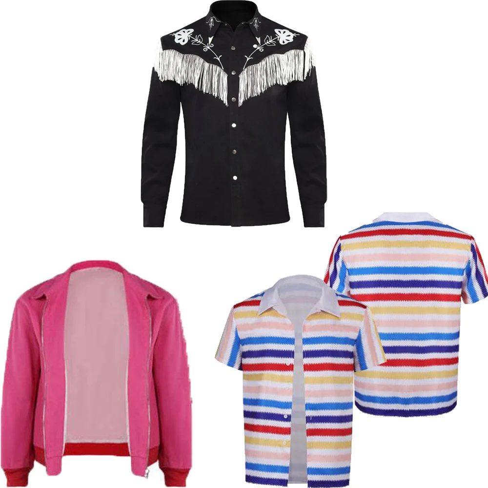 

Movie Prince Ken Cosplay Costume Top Jacket Shirt Coat Fashion for Adult Men Male Disguise Outfits Halloween Carnival Party Suit