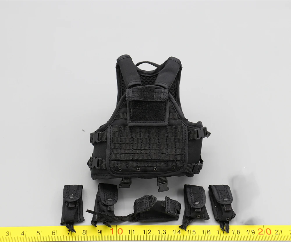 

1/6th Minitimes M027 The Marine Of Special Force Navy Army Hang Chest Vest Bags Belt Bag Model For 12inch Figure Accessories