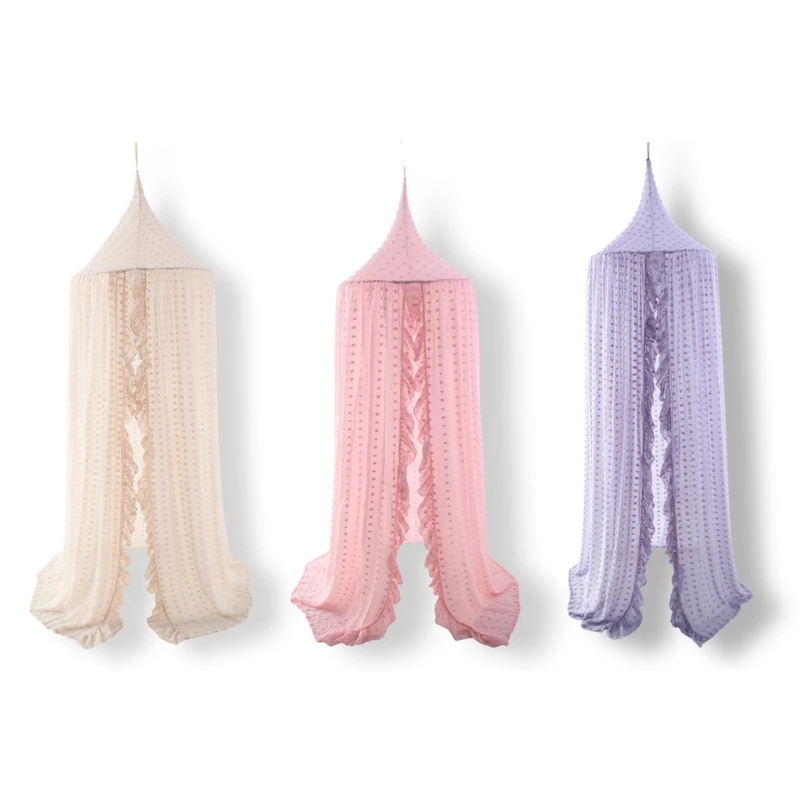 

Москитная сетка для детской кроватки, навес для детской кроватки, подвесная занавеска, москитная сетка, Игровая палатка, украшения для детской комнаты