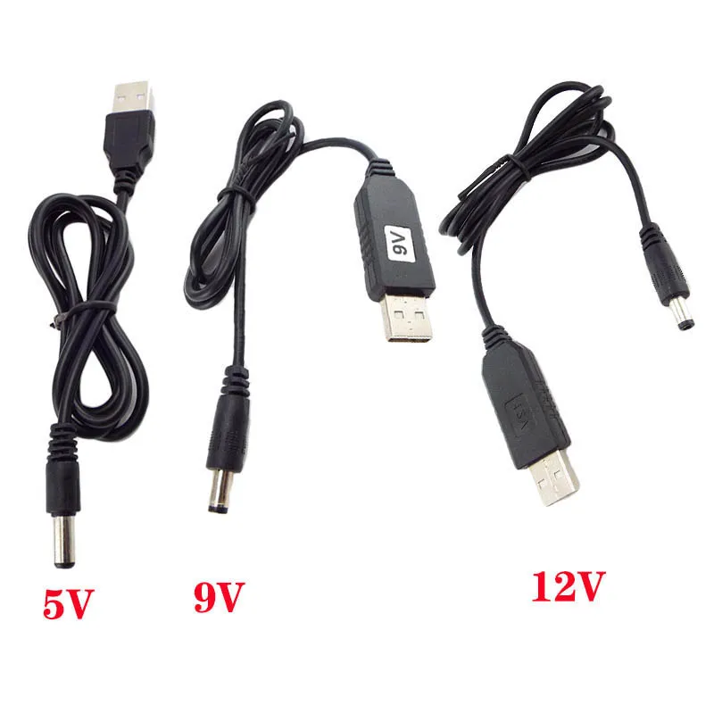 USB к DC кабелю питания Универсальный разъему зарядный кабель шнур разъем адаптер