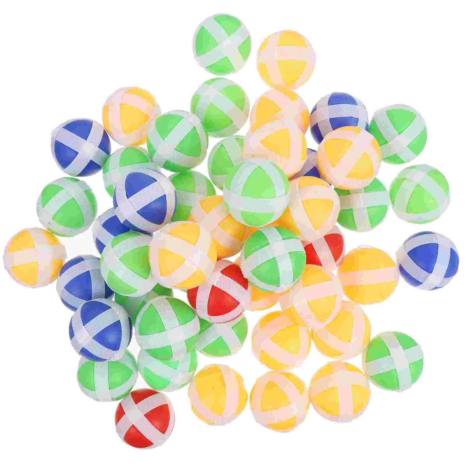 

Sticky Ball Toy Throwing Family Game Wall Sucker Creative Playing Hook Loop Balls Kids