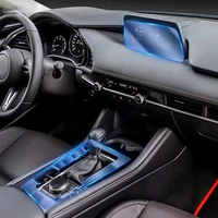 for mazda 3 axela 2014 2020 car interior center console transparent tpu protective film anti scratch repair film accessories