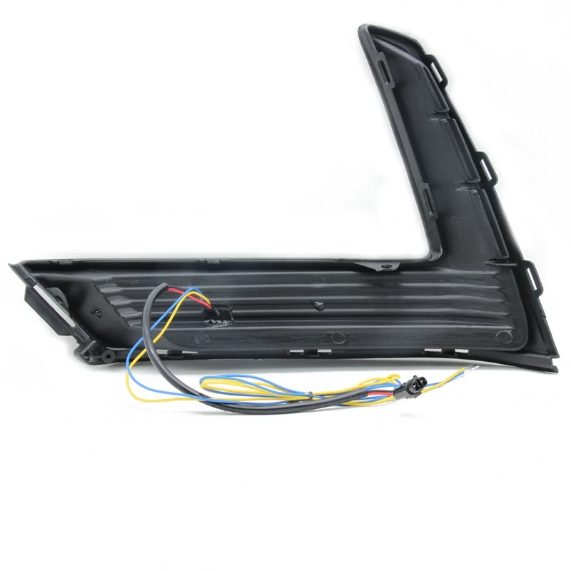 Трехцветные дневные ходовые огни светодиодный указатель поворота черный