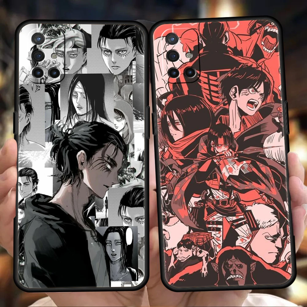 

Attack On Titan Luxury Phone Case for Oneplus Nord N100 N10 10 7 8 9 9R 7T 8T N200 2 CE 9RT Z Pro 5G Silicone Cover Shell Fundas