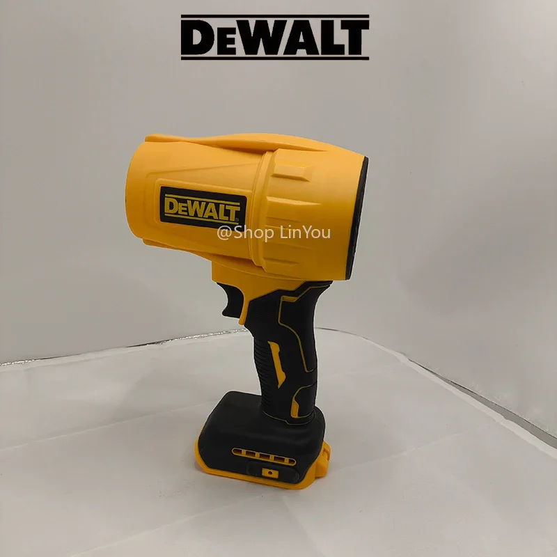 Фото Беспроводной турбовентилятор Dewalt 30000 об/мин, ручной мощный вентилятор-сушилка, 20В, перезаряжаемый инструмент для сдувания пыли (без аккумулятора) №5
