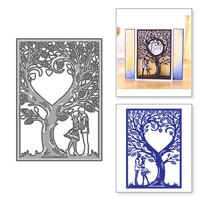 love tree metal cutting dies for scrapbooking new 2022 mold cut stencil handmade diy card make mould model craft decoration