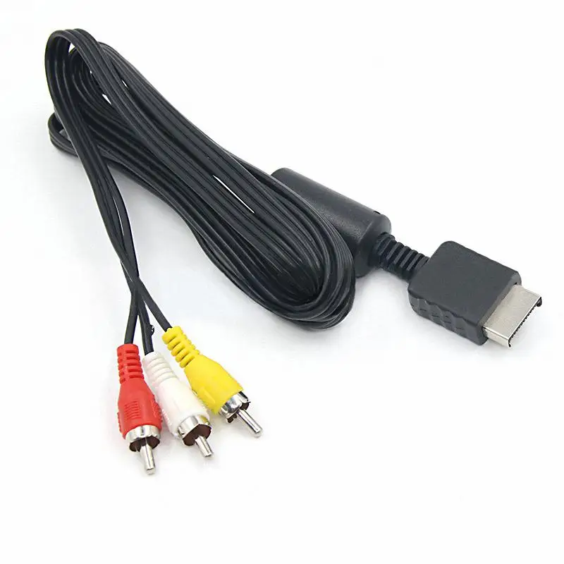 Аудиовидео AV Кабель 1 8 м кабель HDMI-совместимый с 3 RCA для Sony Playstation 2 PS2 PS3 консоль
