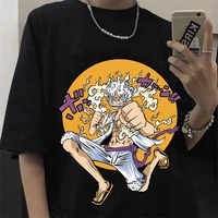 japanese anime luffy print t shirt men women sunmmer clothes cartoon male oversized t shirt harajuku graphic kawaii t shirt