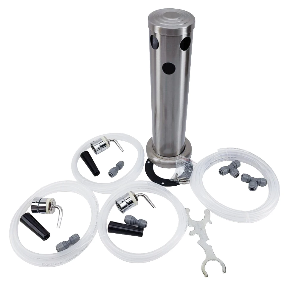 Набор для шрифов из матовой нержавеющей стали keglan Triple Tap