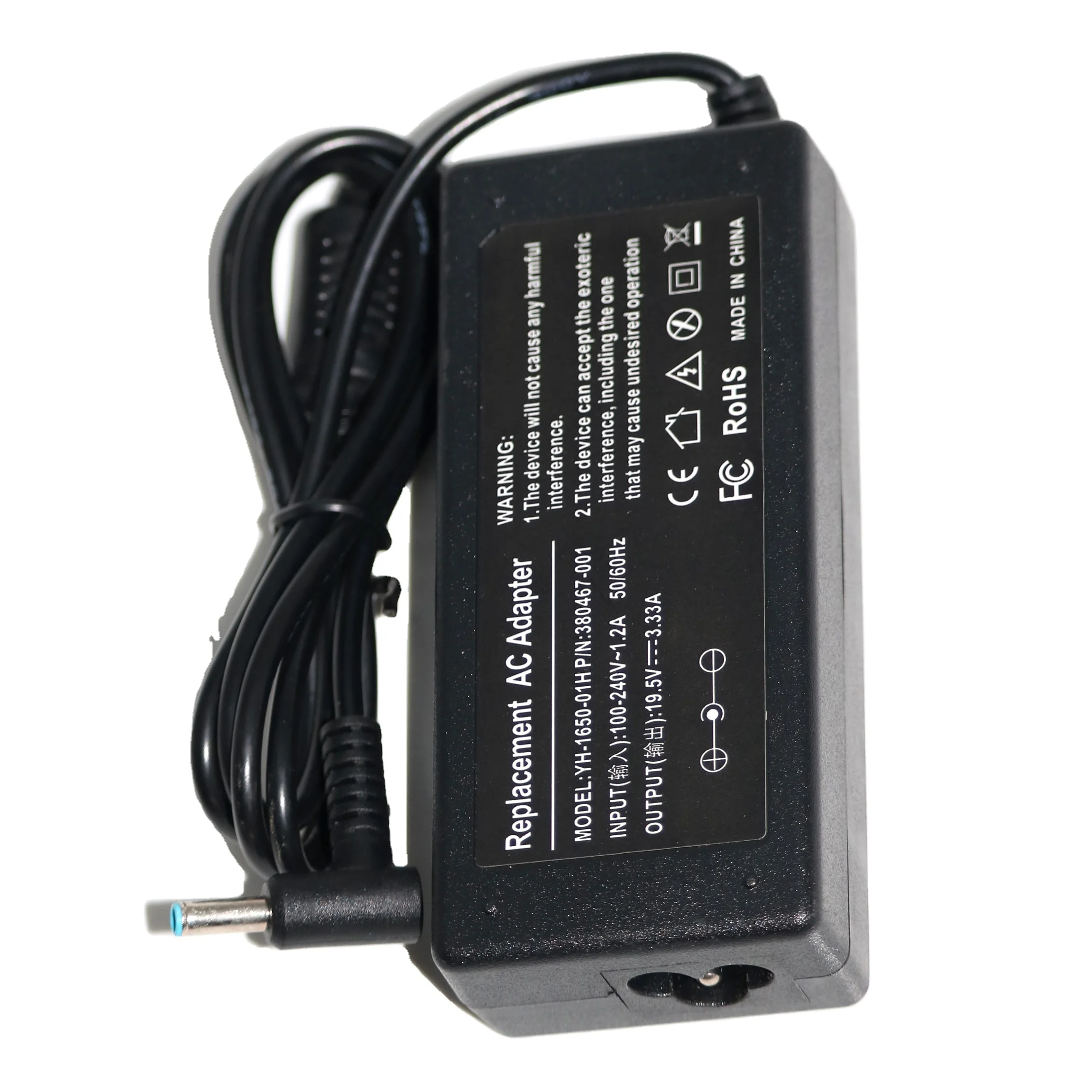 

For HP EliteBook 1020 G2 1030 G1 G2 745 830 840 850 G3 G4 G5 830 G5 G6 19.5V 3.33A 4.5*3.0mm laptop power adapter charger