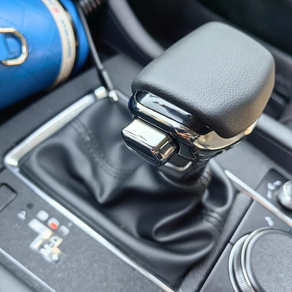 Фото Модификация ручки переключения передач для Mazda CX-30 CX-5 CX-8 CX-3 CX-9, головка рычага переключения передач Mazda 3 6, аксессуары для салона автомобиля №4