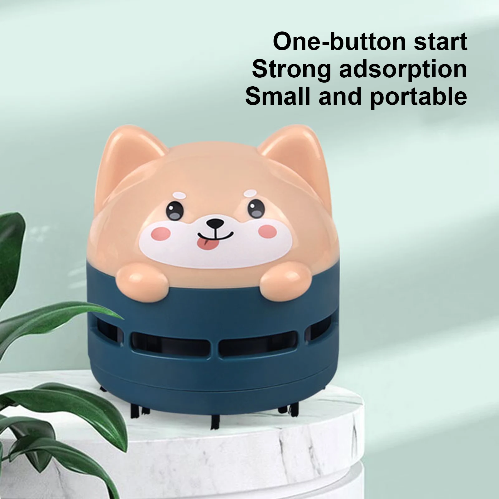 

Desk Vacuum Cleaner Desk Vacuum Rechargeable USB Charging Energy Saving Table Dust Sweeper USB Charging Handheld Design Dust