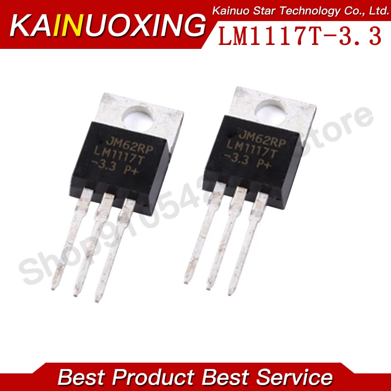 

10 шт., Φ LM1117T 3,3 V LM1117 TO-220