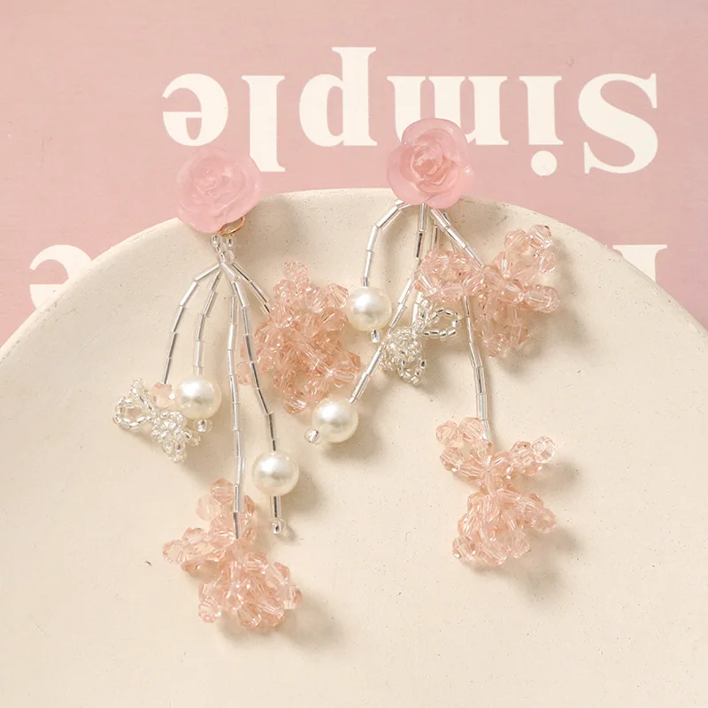 2 шт. женские Серьги-Подвески из бисера