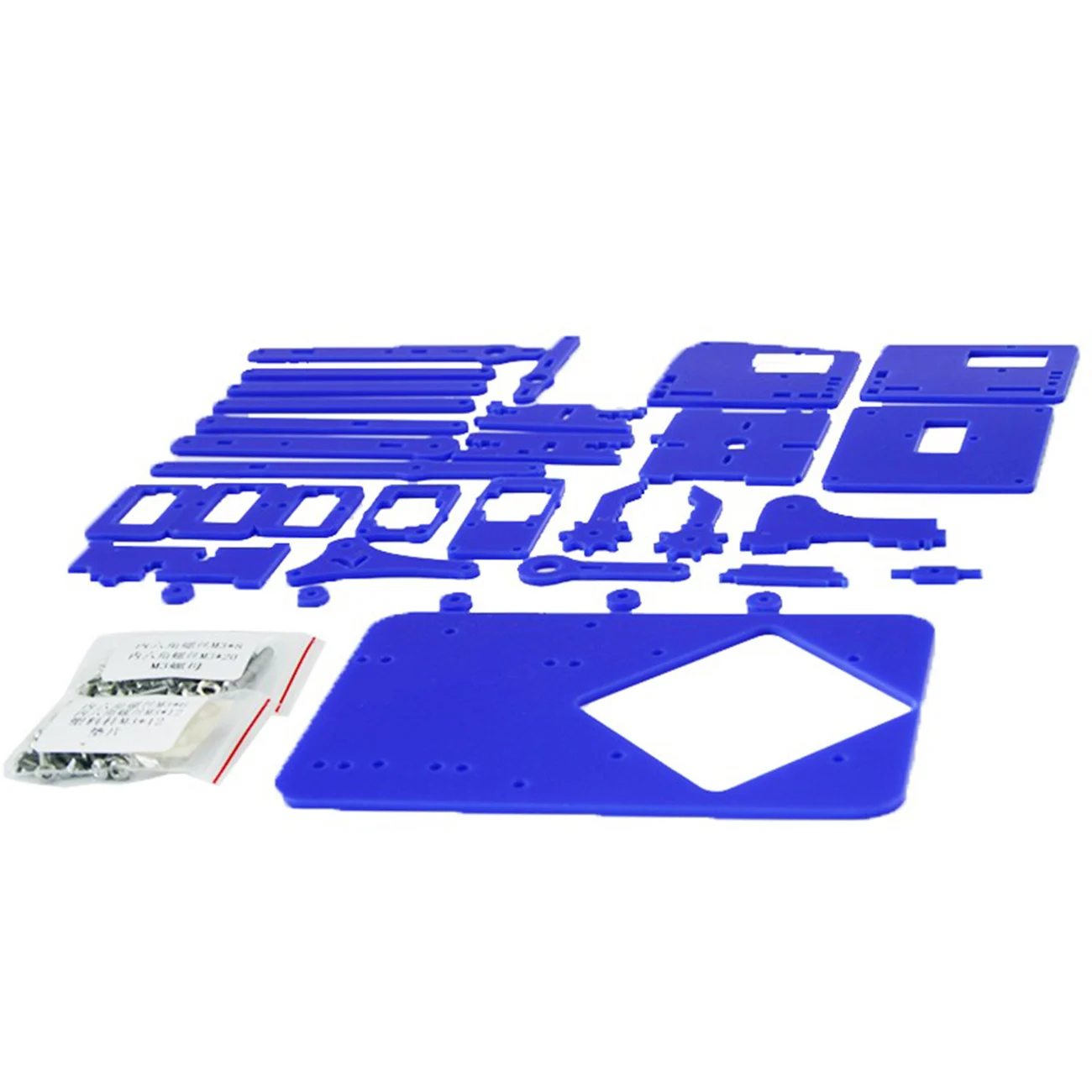 Бесплатная доставка 4 Dof разборка акриловый штатив манипулятор коготь для Arduin Maker