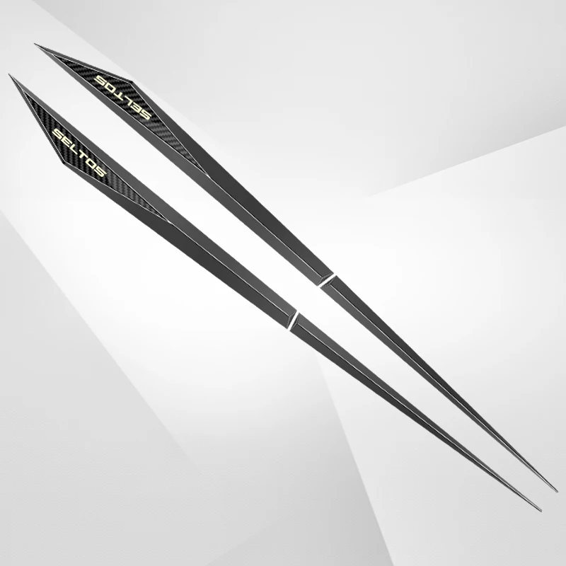 

2 шт. автомобильные наклейки из ТПУ, автомобильные аксессуары для автомобиля для kia seltos