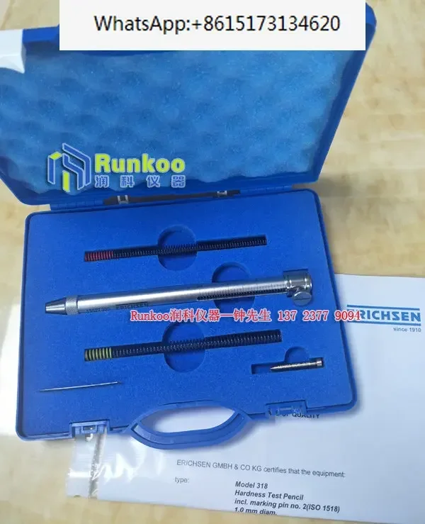 Немецкий инструмент ERICHSEN Lixin 318 для проверки твердости Newtonian Pen импортированный в