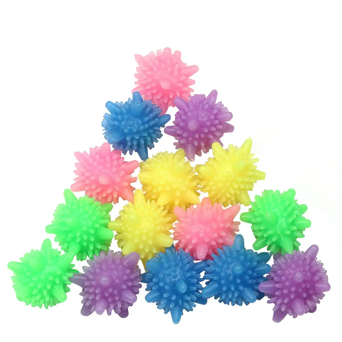 

Laundry Balls Plastic Drying Balls Reusable Drying Balls Laundry Balls Solid Color Drying Balls, 15 Random Colors