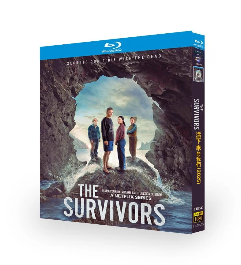 The Survivors (2025) 2-Discs Blu-ray DVD Новый коллекционный набор в запечатанной упаковке с английскими субтитрами, все регионы (art.: 3920dc31408c2) - 3920dc31408c2