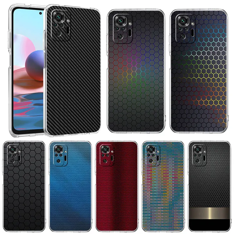 

Прозрачный мягкий чехол из углеродного волокна для Xiaomi Redmi Note 11 10 8 11E Pro 5G 9 9A 9C 10C 10S 9S 11S, чехол для телефона