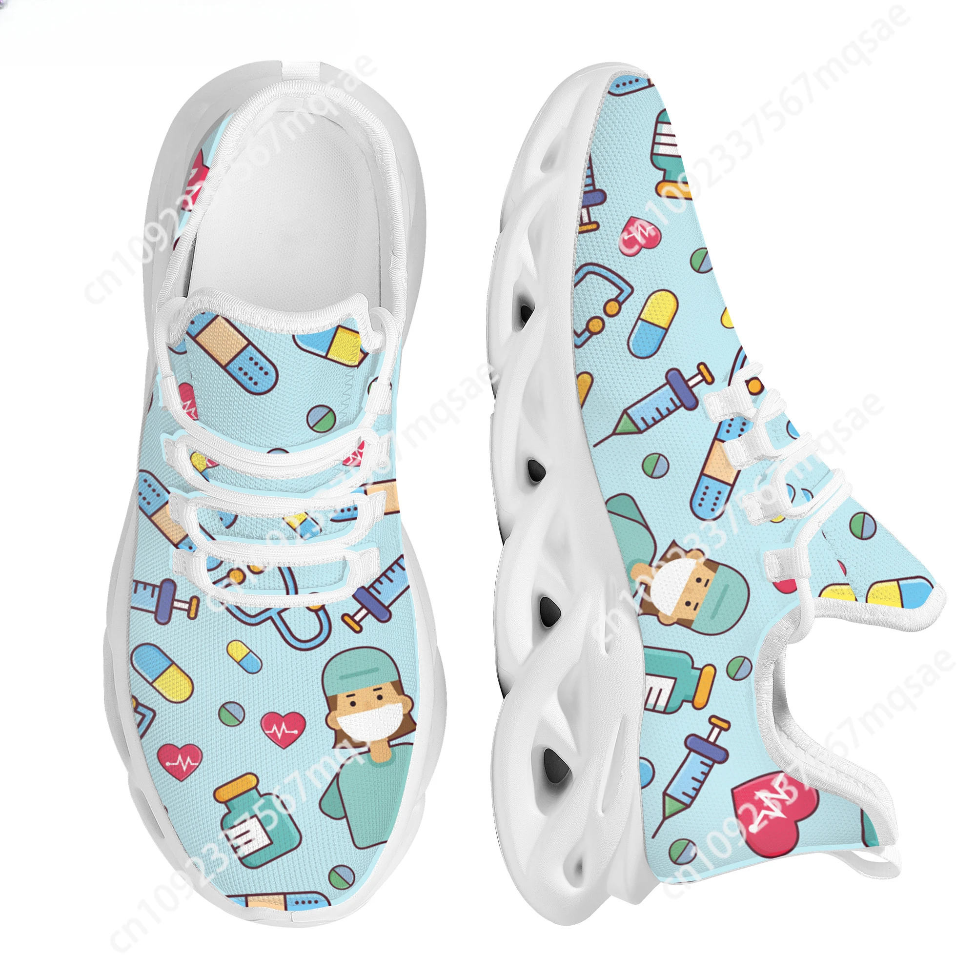 Женские удобные сетчатые кроссовки для медсестры и врача медицинские EMT EMS с