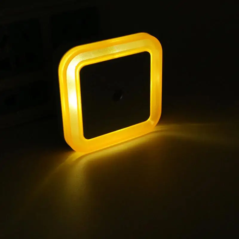 

Mini US EU Plug LED Night Light Auto Sensor Bedside Lamp Bedroom Kid's Room Hallway Corridor Stairs Home Night Light 100-250V