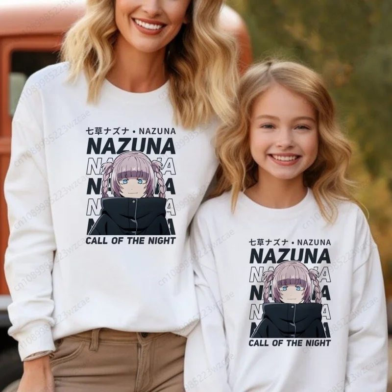 Толстовка С Аниме Nazuna Nanakusa Call Of The Night Yofukashi No Uta Мультяшным Принтом