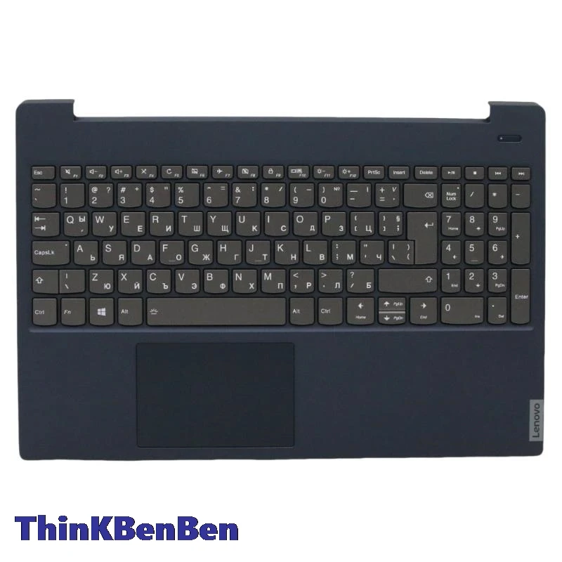 BG Bulgaria синий верхний чехол для клавиатуры упор рук Lenovo Ideapad S340 15 15IWL 15IML 15API 15IIL