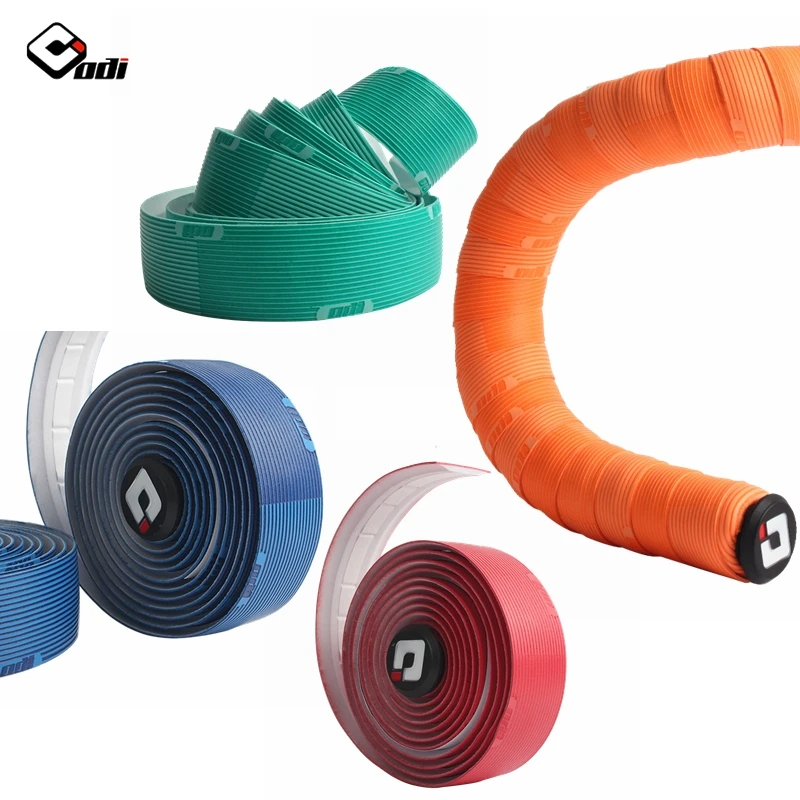 

ODI EVA Damping Handlebar Tape Anti-slip PU Leather Cycling Bar Tape Road Handlebar Tape Light Handlebar Belt for Balance Bike