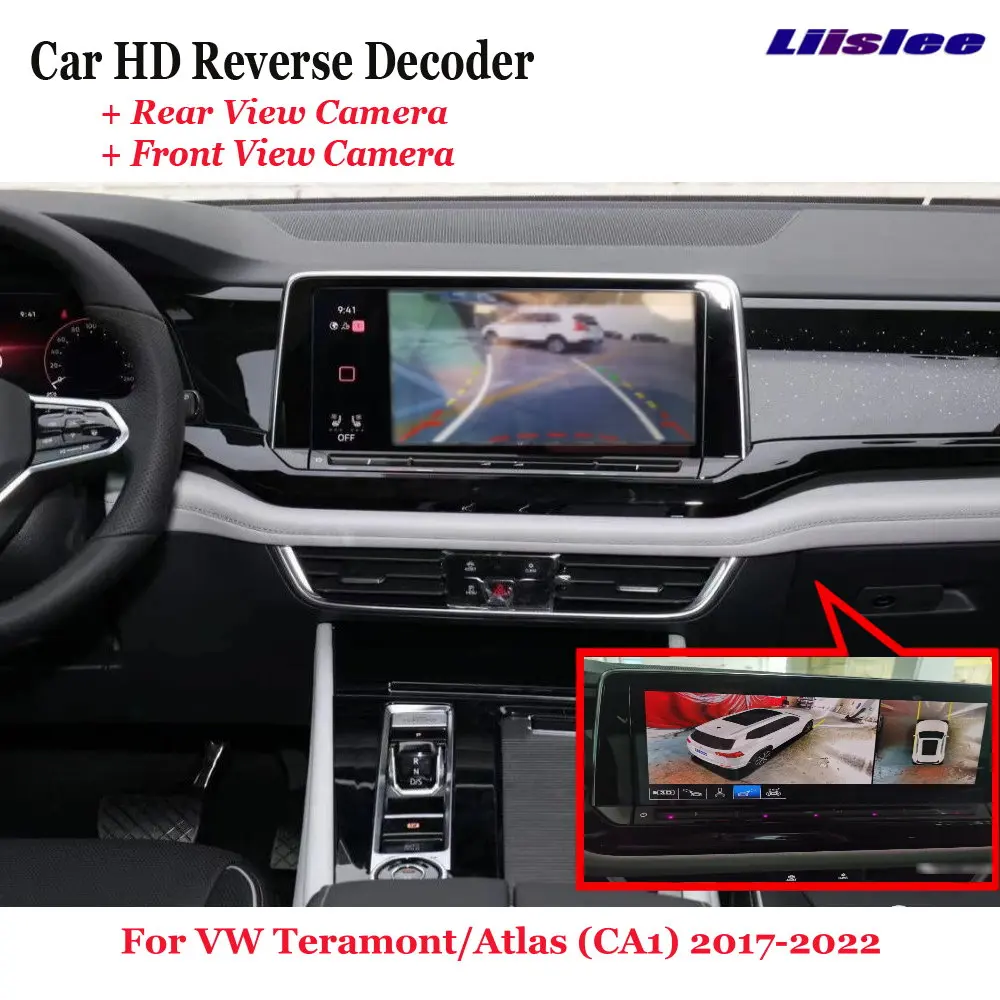 

Car DVR Rearview Front Camera Reverse Image Decoder For VW Teramont/Atlas (CA1) 2017-2022 Original Screen Upgrade
