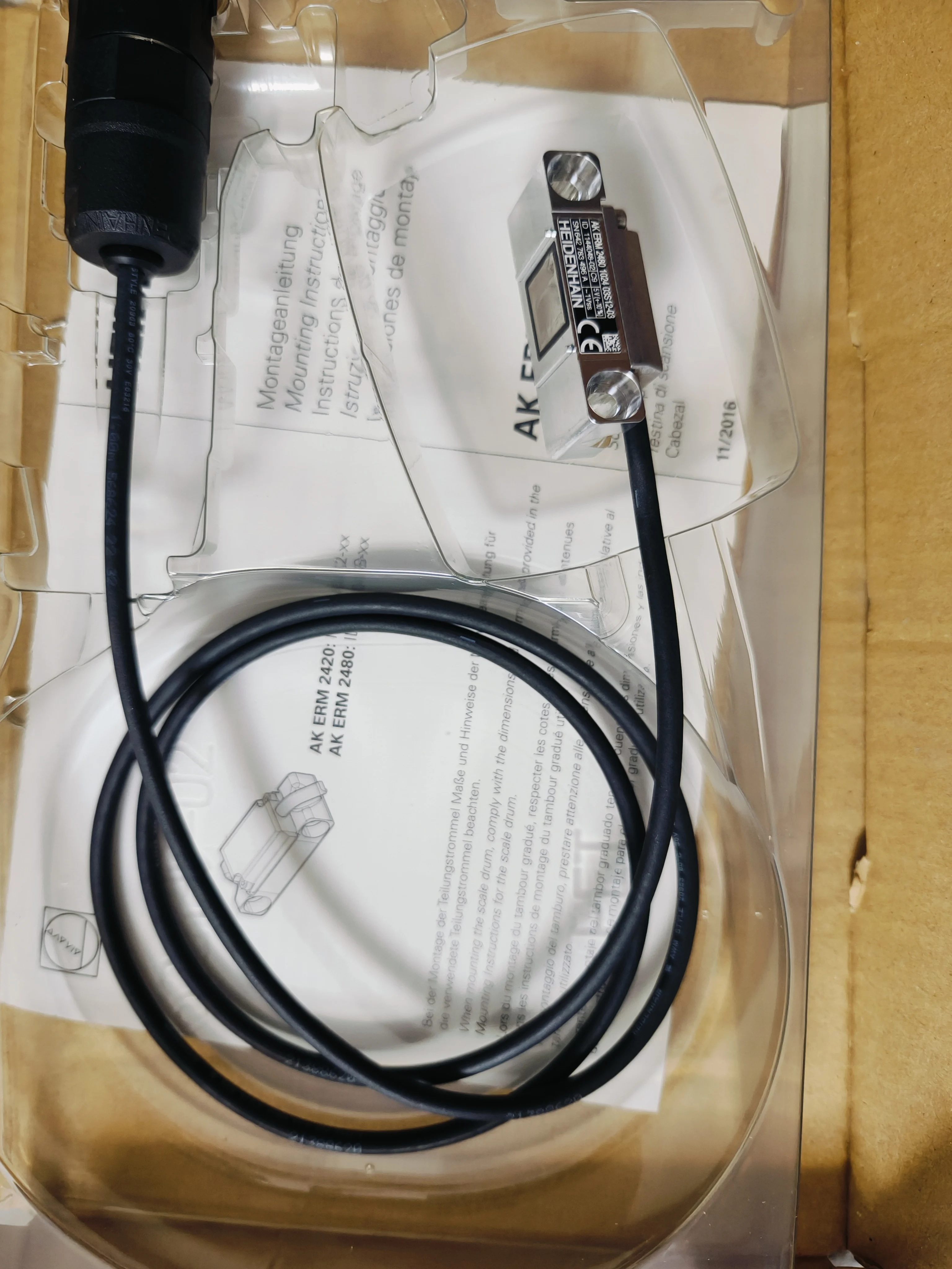 Heidenhain AK ERM 2480 1024 идентификатор 1144048 -02 Магнитная головка для чтения барабанов