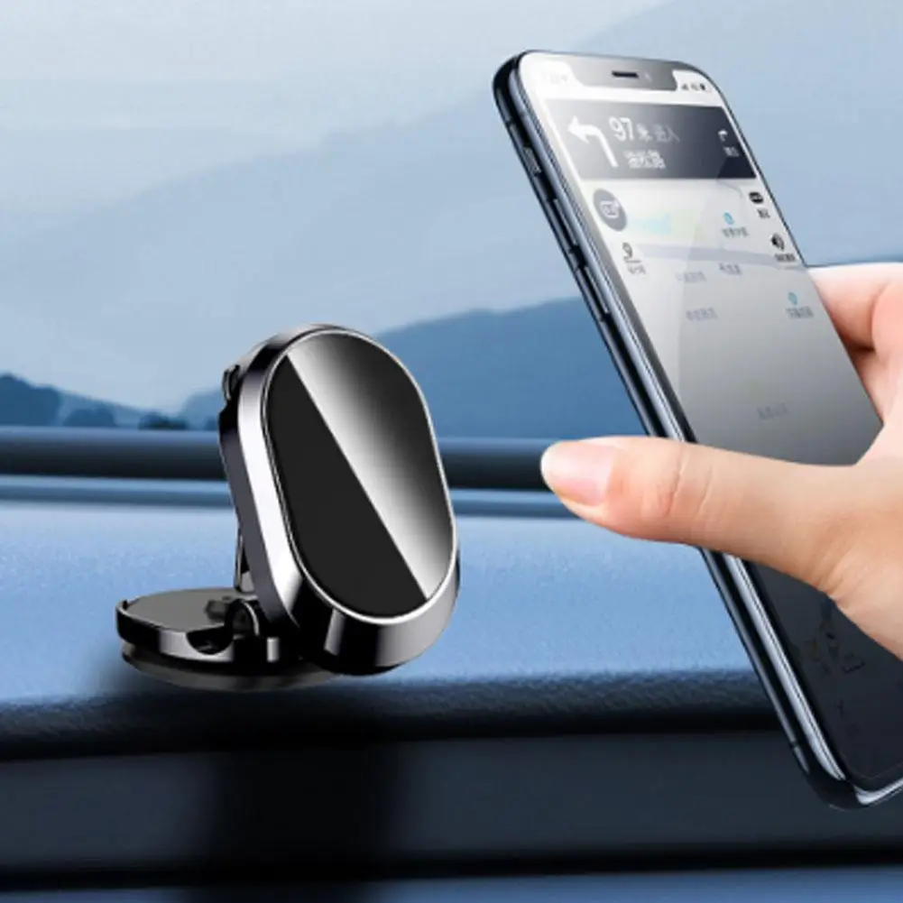 

Складной автомобильный держатель на магнитной присоске, вращающийся на 360 градусов