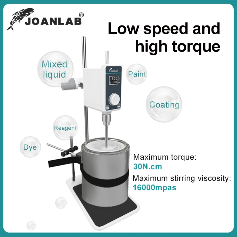 Tanie JOANLAB Mieszalnik Cieczy Laboratorium Mieszadło Elektryczne Cyfrowy Wyświetlacz Mieszadło Napowietrzne Regulowana Wysokość Sprzęt Laboratoryjny 20L 2000 Obr./min 110V 220V Ceny JOANLAB Mieszalnik Cieczy Laboratorium Mieszadło Elektryczne Cyfrowy Wyświetlacz Mieszadło Napowietrzne Regulowana Wysokość Sprzęt Laboratoryjny 20L 2000 Obr./min 110V 220V