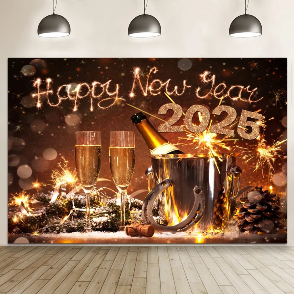 Фон для фотографий с надписью &quotHappy New Year"
