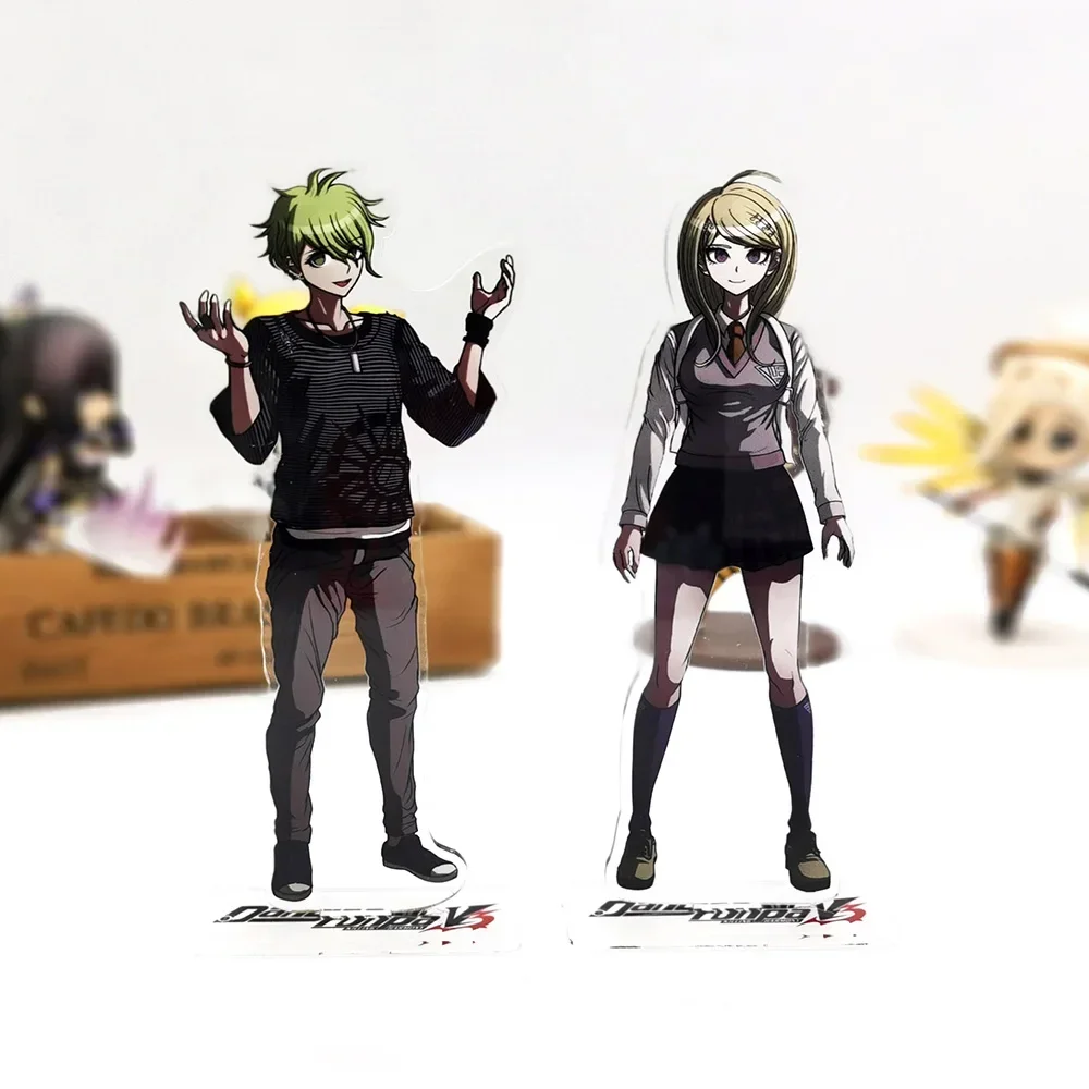 Danganronpa V3 Akamatsu Kaede Amashi Rantaro акриловые статуэтки украшения стола торт топпер аниме