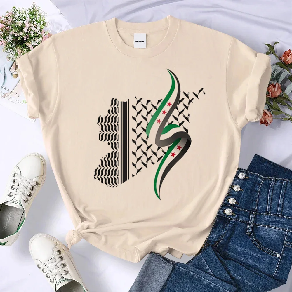 Сирия рубашка женская Y2k графика поп-культура дышащая панк футболка 80-х годов