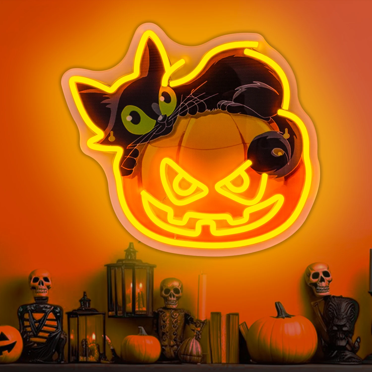 

Неоновая лампа ineonlife Тыква