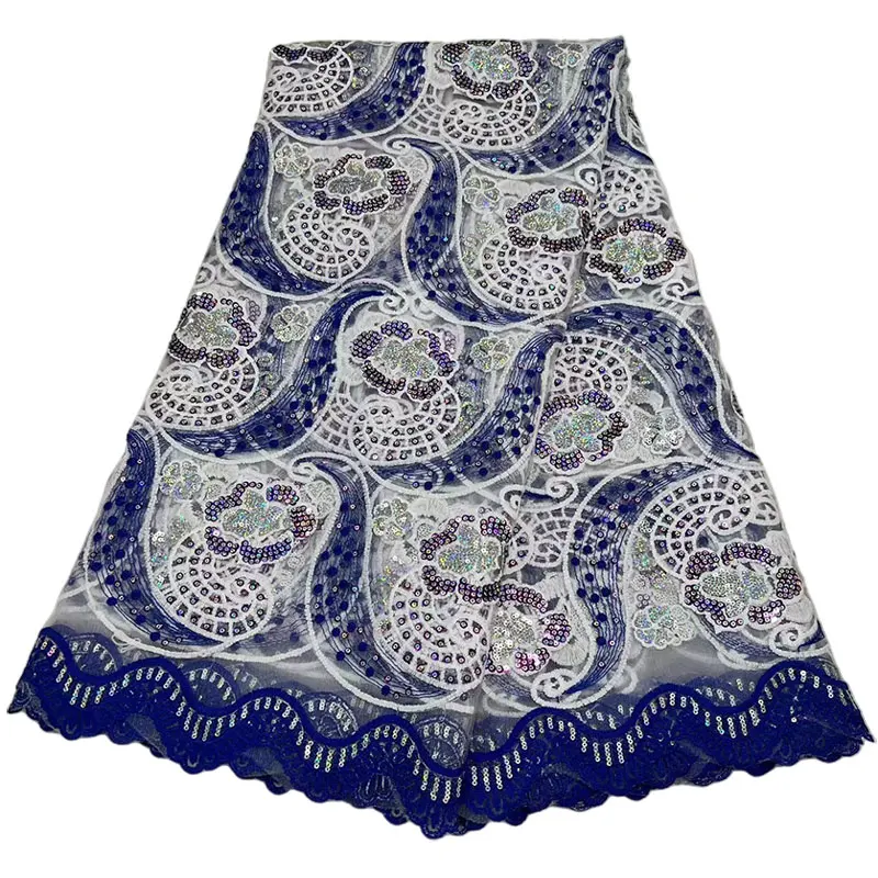 Низкая цена яркое модное 2022 летнее Новое удобное ткань нигерийское французское