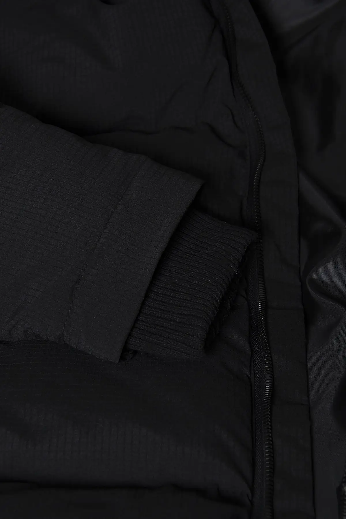 Men's Deep Black Hooded Inflatables