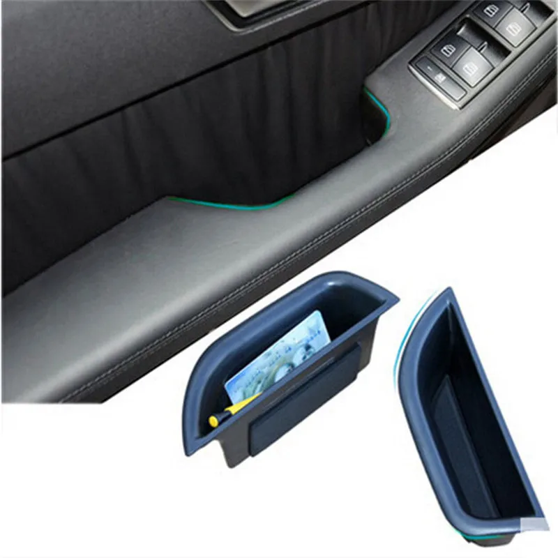 

For Mercedes - Benz E Class E200 E260 E300 E320 W212 W213 C207 2009-2015 Car-styling Accessories Door Storage Box Organizer Tray