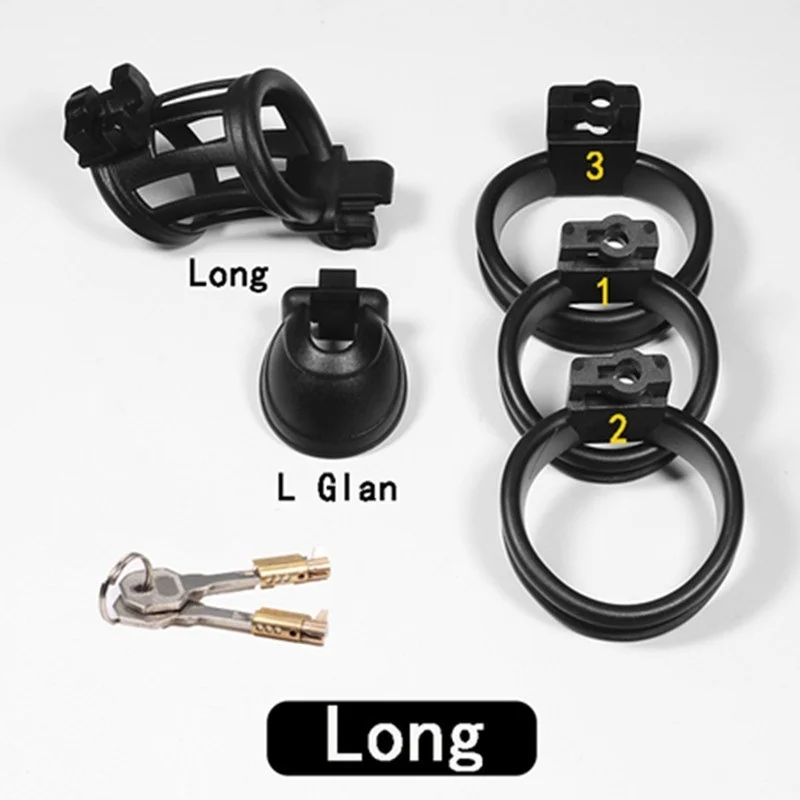 2022 Новинки Мужское Устройство для Опеки с Мочеиспускательным Отверстием Кольцо из Смолы для Пениса Крышка для Клетки Члена 3 Взрослые Секс-игрушки для Мужчин на.