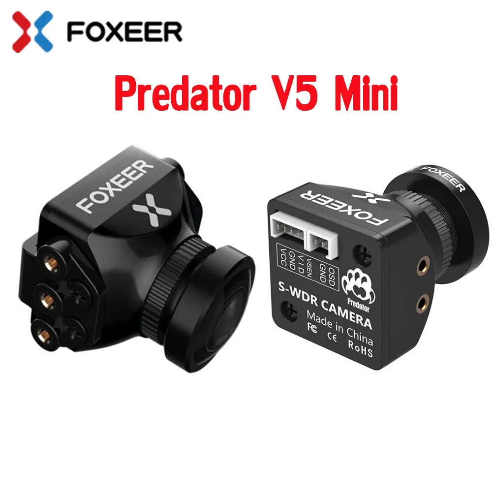 Камера для Foxeer Predator V5 FPV гоночного дрона мини-камера 16:9/4:3 PAL/NTSC переключаемая